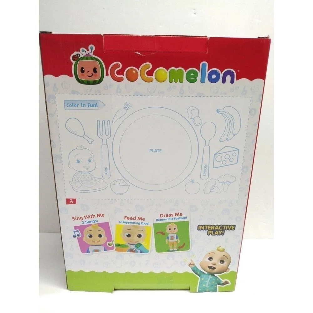 CoComelon‎ Official Deluxe Interactive JJ Doll with Sounds NWB